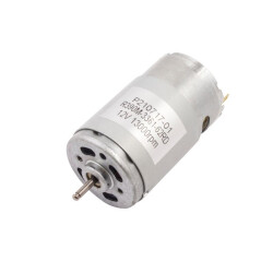 390 12V 13000Rpm DC Motor Without Gearbox 