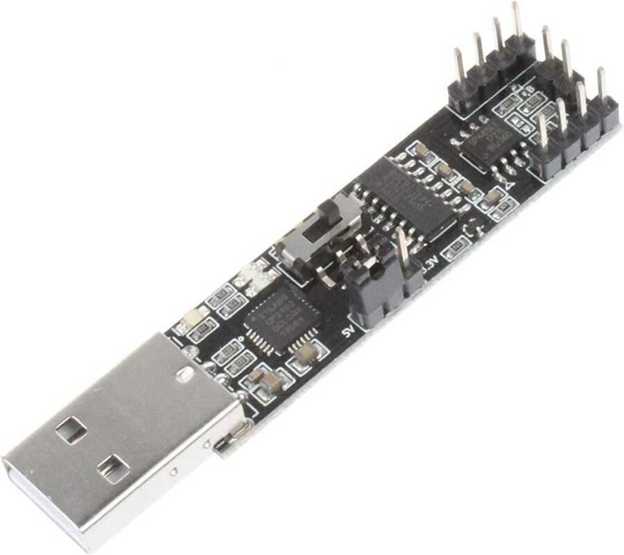  3in1 5v 3.3v Usb - Rs485 Rs232 Ttl Seri Port Dönüştürücü Modülü
