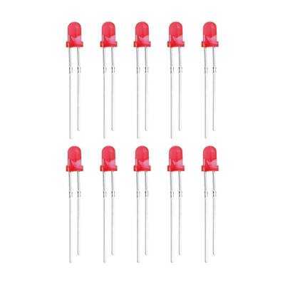 3mm Red Led Package - 10 Pieces - 1