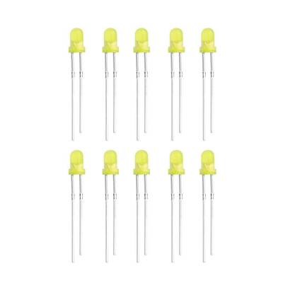 3mm Yellow Led Package - 10 Pieces - 1