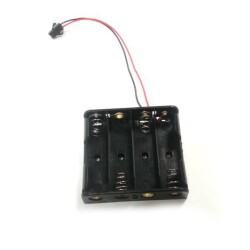 4 AA Battery Holders with JST-SM Connector Output 