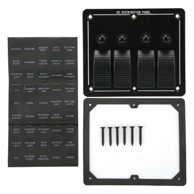 4-way ON-OFF Switch Panel - Overcurrent Protection Motorobit ...