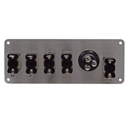 4-way ON-OFF Toggle Switch Panel - With Engine Start Button - 3