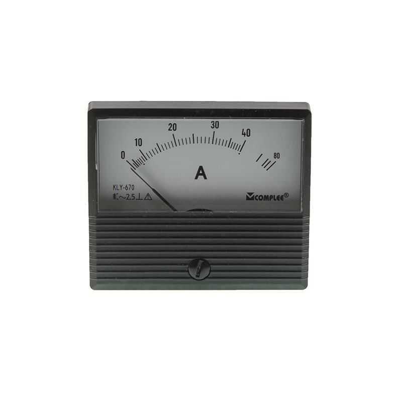  40a Analog Ampermetre - Panel Tipi Ölçü Aleti Kly-t670