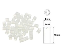 4x10mm Led Distans (Standoff) - Beyaz 