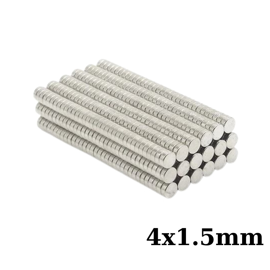  4x1.5mm Neodyum Güçlü Mıknatıs - Neodim Magnet