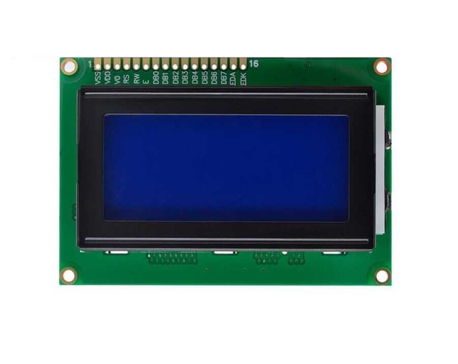  4x16 Lcd Ekran Mavi