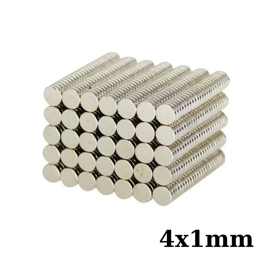  4x1mm Neodyum Güçlü Mıknatıs - Neodim Magnet