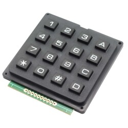 4x4 Matrix Tuş Takımı - Keypad - 1