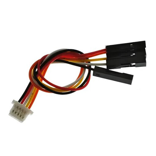  5-pin Sh 1.0mm Dişi - 2.54mm Dişi Dupont Dönüştürücü Kablo - 20cm