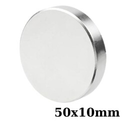 50x10mm Neodyum Güçlü Mıknatıs - Neodim Magnet 