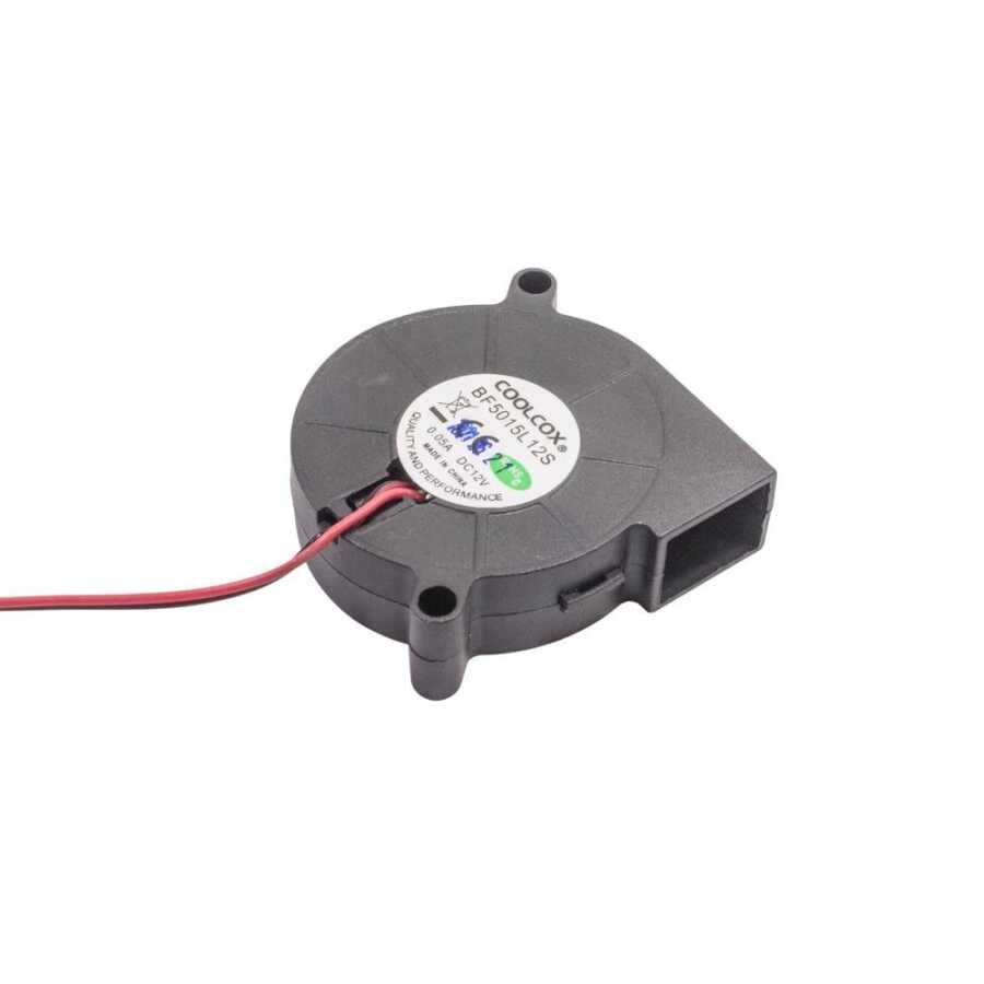  50x50x15mm 12v 0.05a 2p Salyangoz Fan