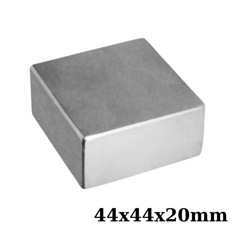  44x44x20mm Neodyum Güçlü Mıknatıs - Neodim Magnet