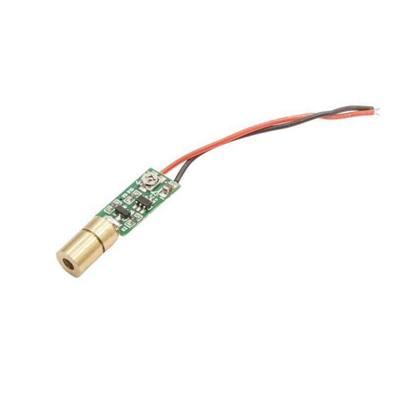 520nm 5mW 3-5V Yeşil Nokta Lazer Modülü