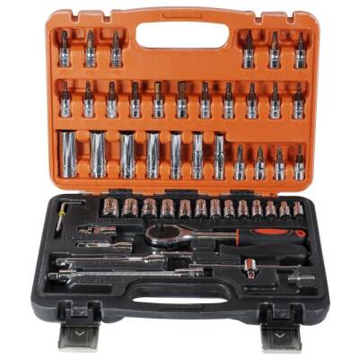 53 Piece 1/4 Ratchet Socket Wrench Set Motorobit - Motorobit.com