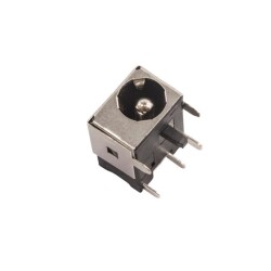 5.5x2.5mm DC Jack Chassis - Side Pin Leg 