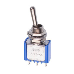 5636 ON-OFF 3-Pin Toggle Switch 