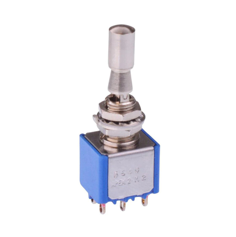  5649 On-off-on 3-konumlu 3-pin Toggle Switch - Emniyet Kilitli