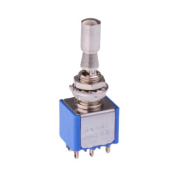 5649 ON-OFF-ON 3-Position 3-Pin Toggle Switch - Safety Locked 