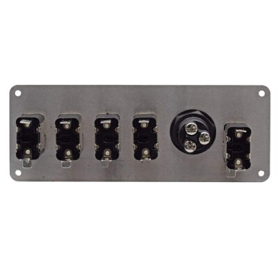 4'lü ON-OFF Toggle Switch Panel - Motor Start Butonlu - 3