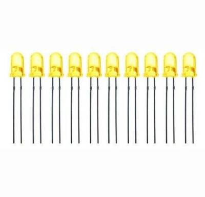 5mm 2V Yellow Led Package - 10 Pcs - 1