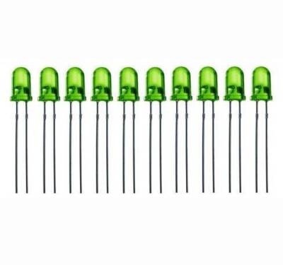 5mm Green Led Package - 10 Pieces - 1