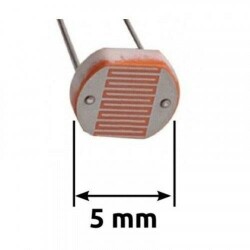 5mm LDR - Photo Resistor - 2