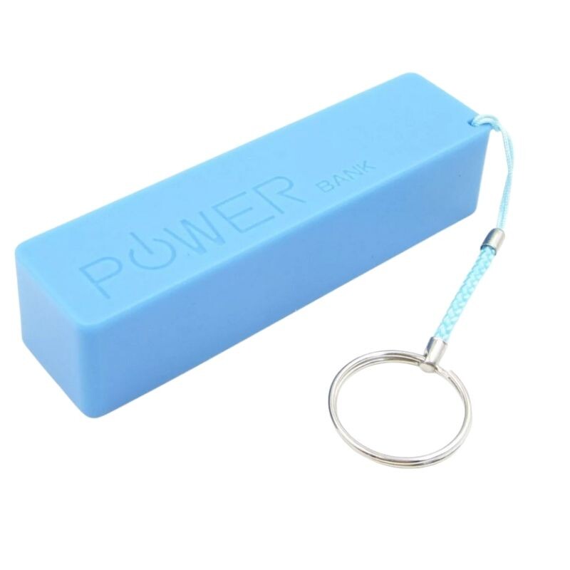 5V 1A 1X18650 Pil Metal DIY PowerBank