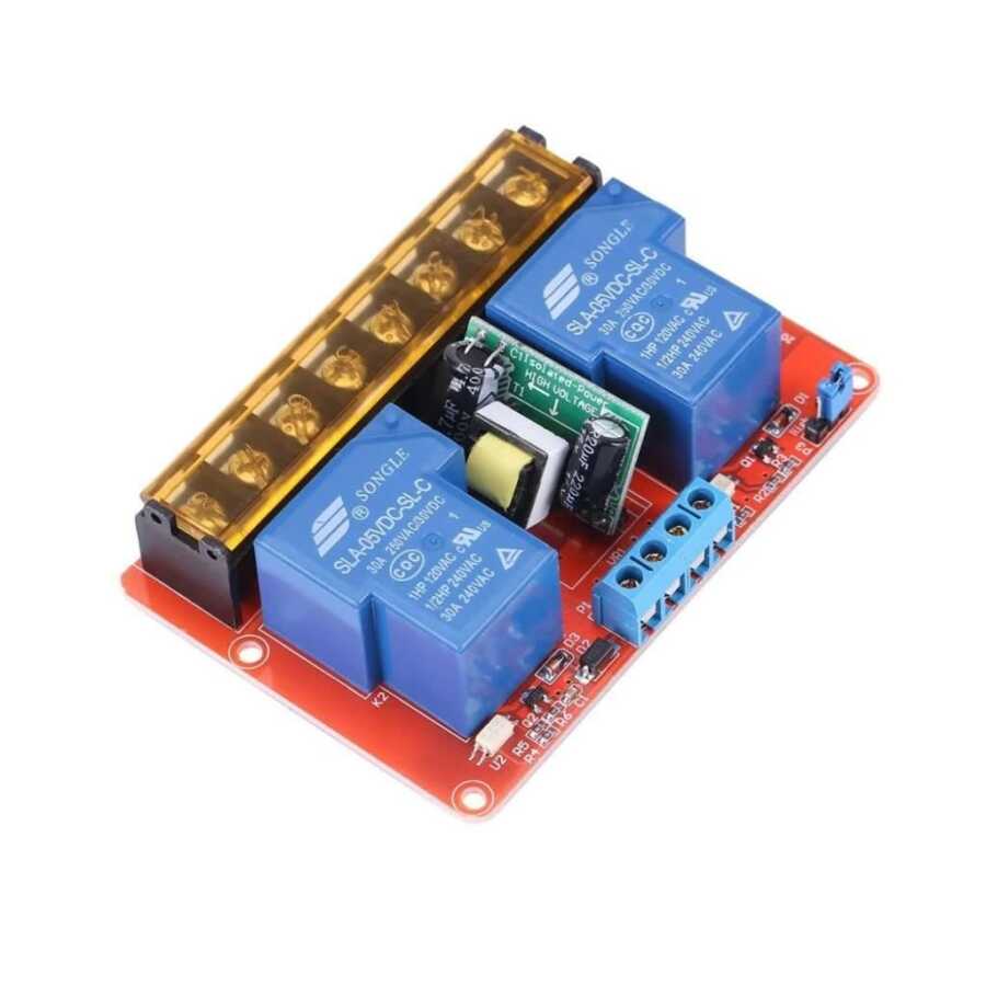  5v 30a 2 Kanal High-low Level Röle Kartı