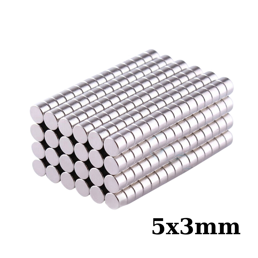  5x3mm Neodyum Güçlü Mıknatıs - Neodim Magnet