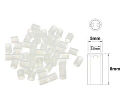 5x8mm Led Distans (Standoff) - Beyaz 