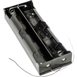 6 Battery Slots for D Type Battery 