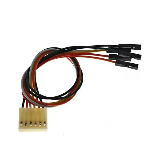  6-pin Kf2510 Dişi - 2.54mm Dişi Dupont Dönüştürücü Kablo - 20cm