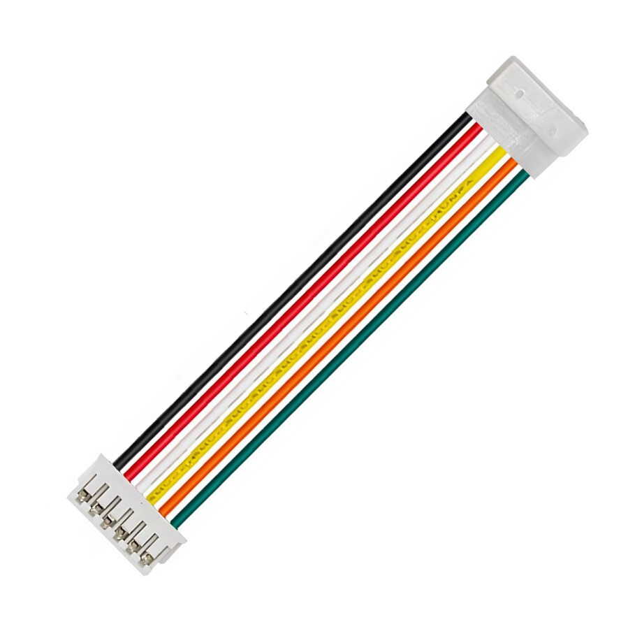  6-pin Zh 1.5mm Dişi - Erkek Uzatma Kablosu - 20cm