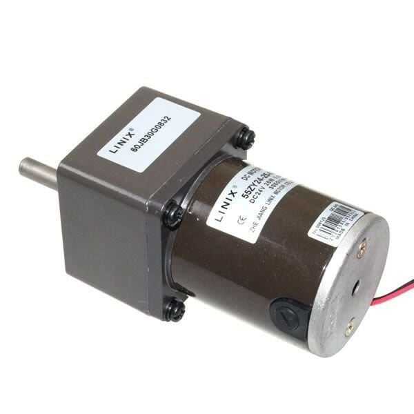  60mm 24v 100rpm Dc Motor 55zy24-25-02