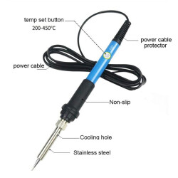 60W Pencil Soldering Iron with Analog Heat Adjustment - 2