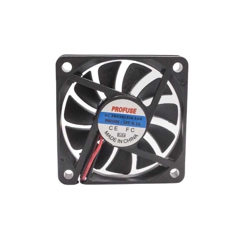  60x60x10mm 24v 0.10a Fan 2 Kablolu