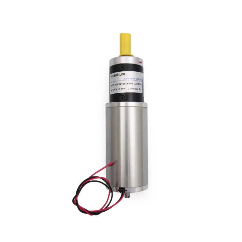  63zyt24-94 24v 70rpm Planet Redüktörlü Dc Motor