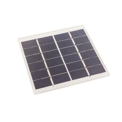 6V 250mA Su Geçirmez Solar Panel 100x100x5mm - 1