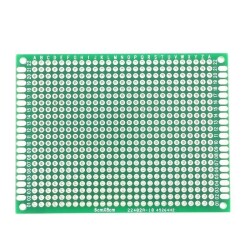 6x8cm Epoxy Double Sided Perforated Plaque - 1
