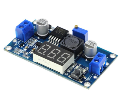 7 Segment Adjustable 3A Voltage Regulator Board - LM2596-ADJ - 1