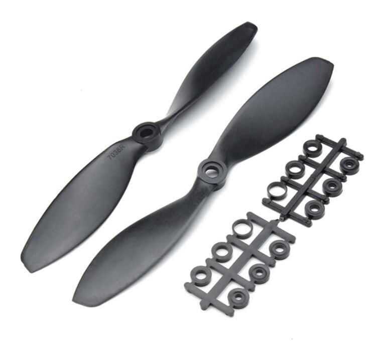  7038 Drone Pervanesi Seti Cw/ccw - Siyah