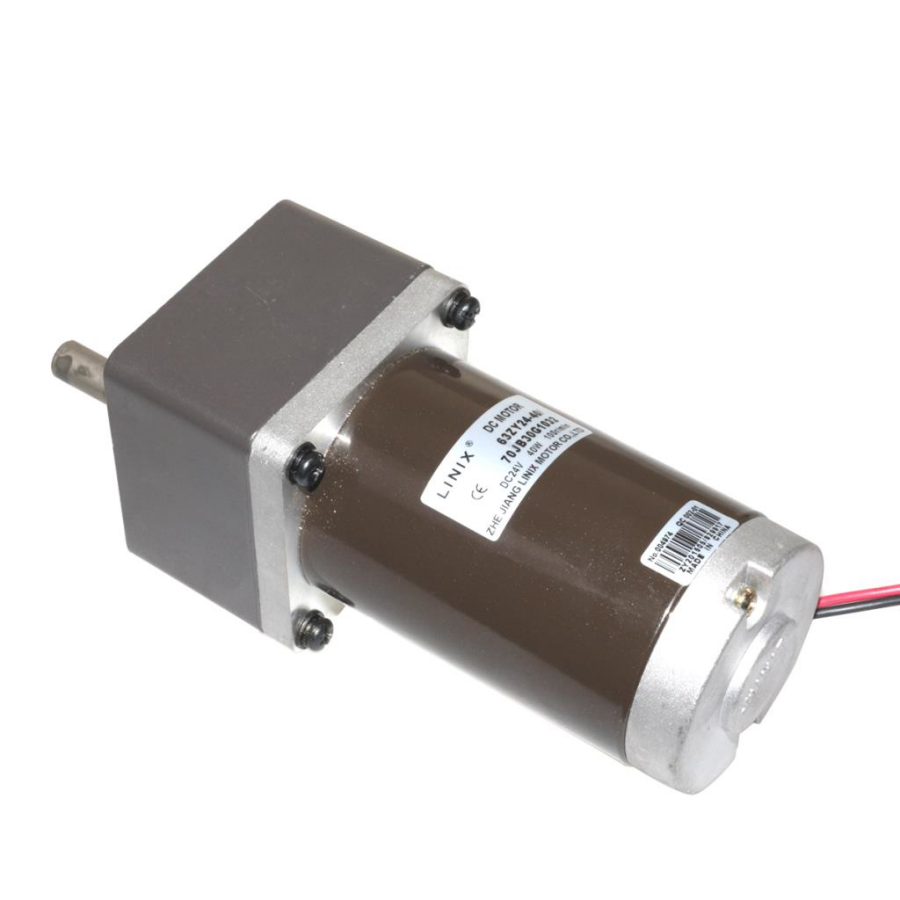  70mm 24v 100rpm Dc Motor 63zy24-40