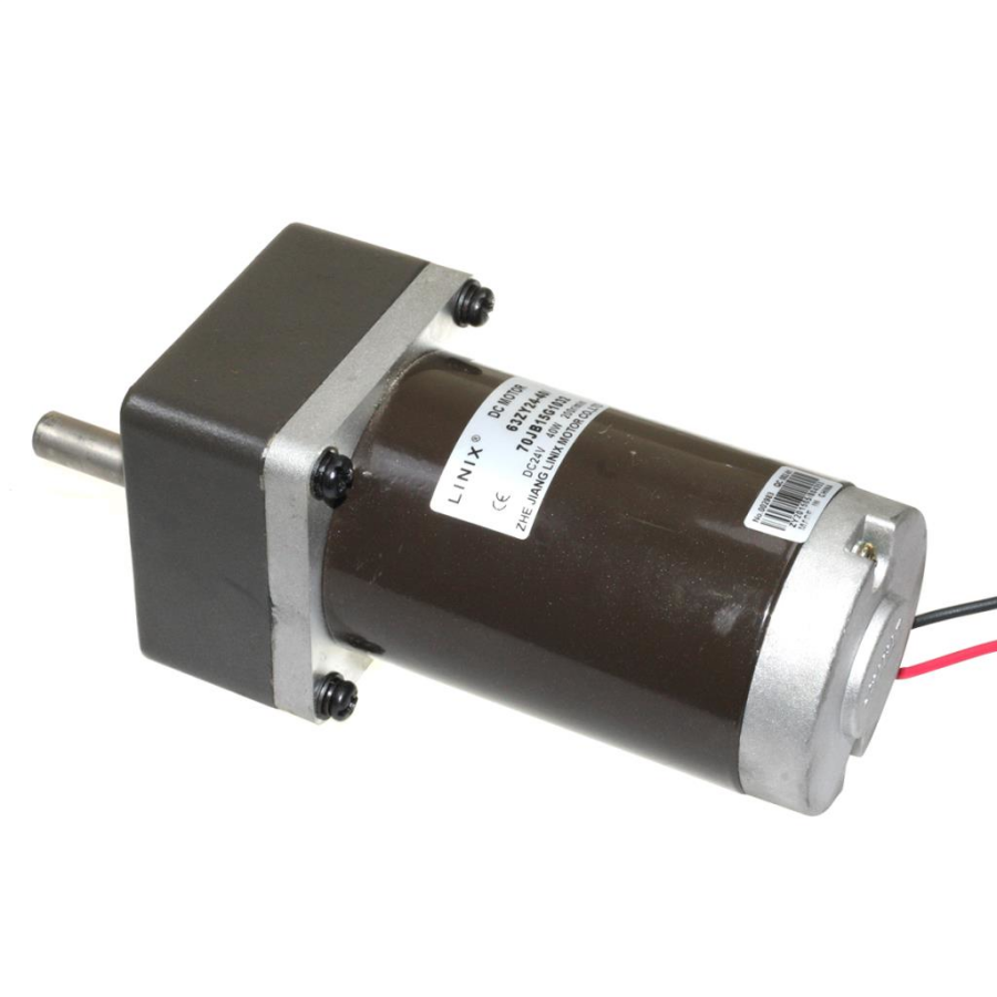  70mm 24v 200rpm Dc Motor 63zy24-40