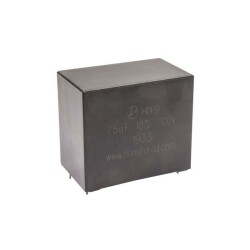 75uF 700V Boxed Polyester Capacitor 