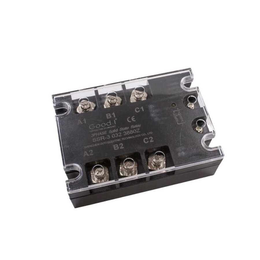  80da 3 Fazlı 80a Solid State Röle Ssr