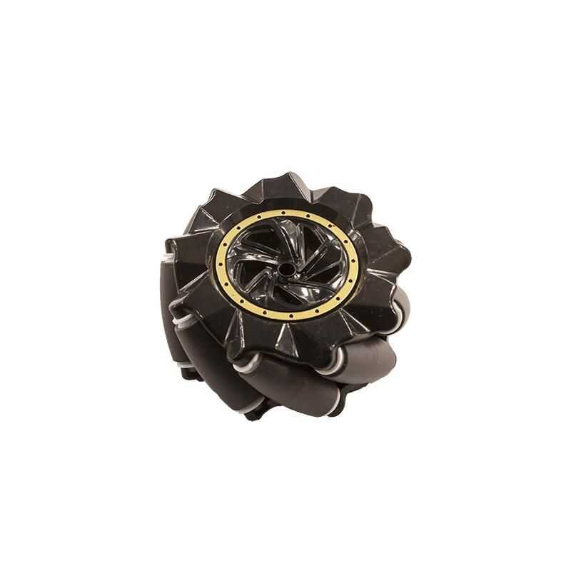  80mm Siyah Omni Mecanum Tekerlek - Sağ