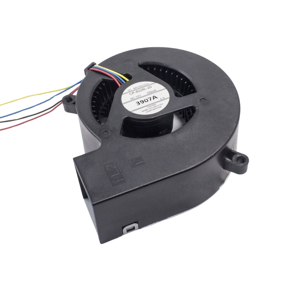  80x80x28mm 12v 0.2a 4p Salyangoz Fan