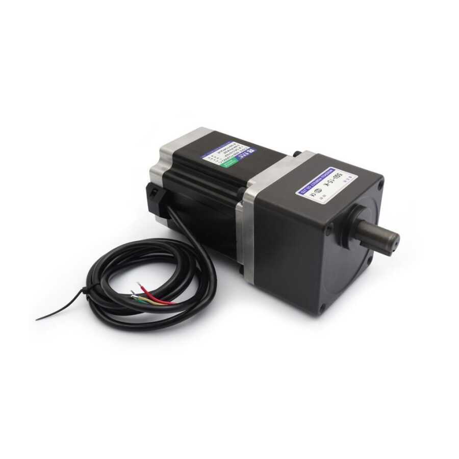 86BYG250D-C NEMA34 1/15 Redüktörlü Step Motor NEMA 34 Step Motor ...