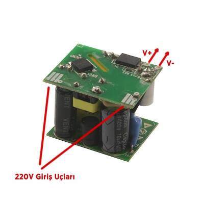 AC 220V - DC 5V 1A Converter Adapter Circuit - 4